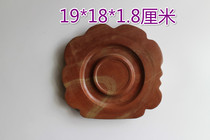 Authentic red silk inkstone stone natural original stone Study Room Four Treasures non-She inkstone end inkstone Taohe inkstone special price