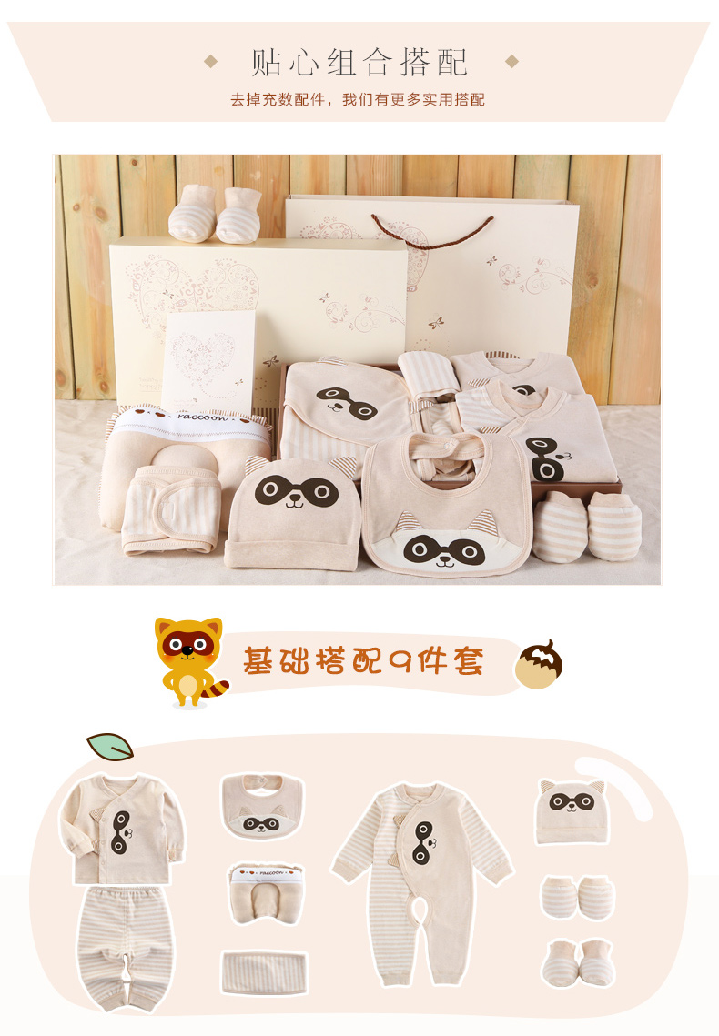 Coffret cadeau pour bébé - Vêtements + Fournitures - Ref 1952248 Image 12