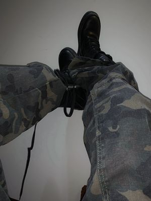 taobao agent FunckFassS-Camouflage-Switching-Jeans