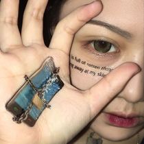 funckfasss exclusive homemade good little demon Nokia-middle-aged and old emotika love tattoo stickers