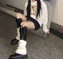 My Little Machine-90s Retro Barbie girl Wool leg galoshes Socks