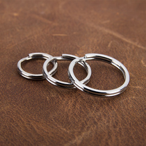 Keyring Ring Key Ring Small Circle Mega Circle Key Button Weixiang Car Single Ring Plated Accessories Coarse Waist Hanging
