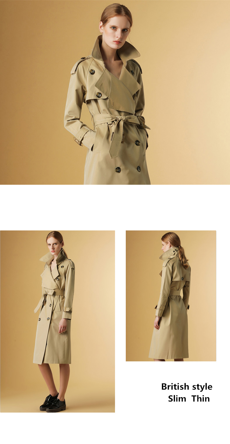 Trench pour femme en Coton - Ref 3227844 Image 15