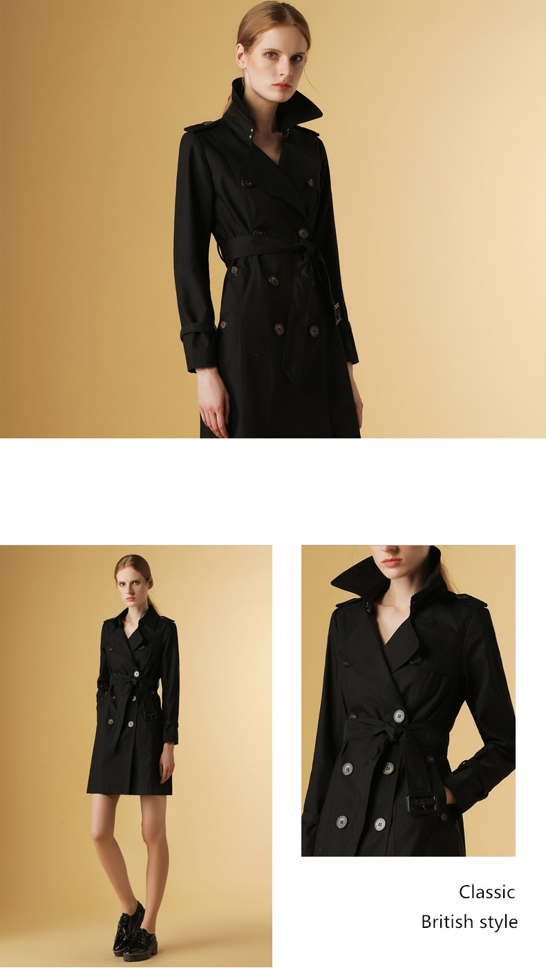 Trench pour femme en Coton - Ref 3227458 Image 19