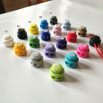 Button button spring buckle plastic Bell Buckle pig nose buckle elastic adjustment buckle rope buckle thread rope draw buckle