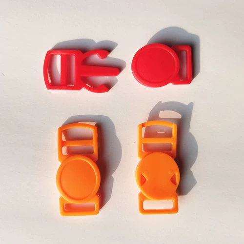 Безопасная пряжка с застежкой, изогнутый пластиковый браслет