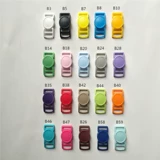 Безопасная пряжка с застежкой, изогнутый пластиковый браслет