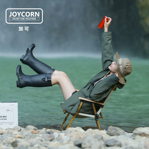 Joy Corn Модные женские нескользящие высокие сапоги, европейский стиль