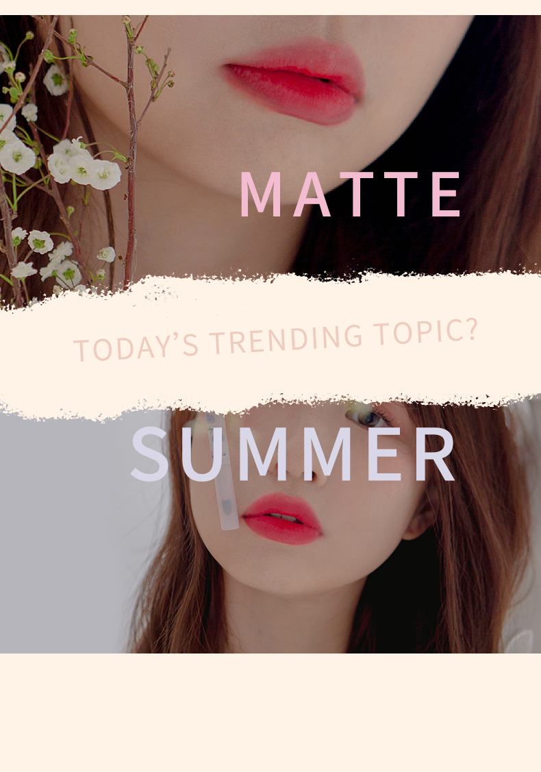 Flortte Flower Loriia Fog Lip Pen Lip Dây Bút Đỏ Sinh viên giá rẻ C05 Hoa Paroline Lip Mud C01 Nữ son romand zero matte lipstick