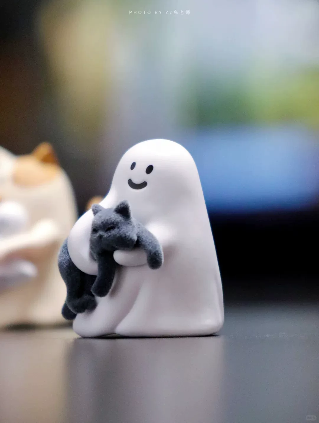 Настоящие 52TOYS маленький призрак показывает твою кошку слеп-бокс модель мини светящийся декоративный шарм подарок для женщин