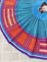 Miao original skirt group 5 02 small holes