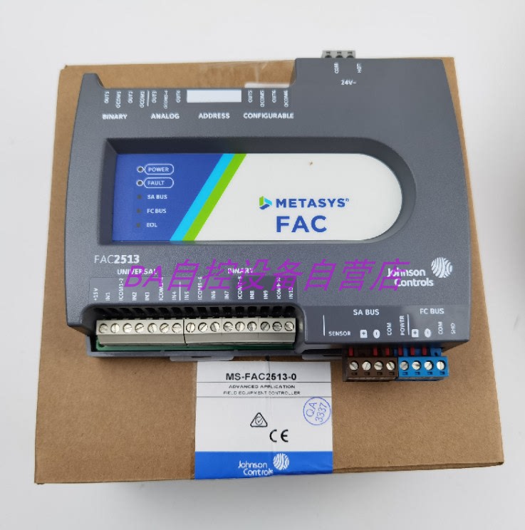 Original Johnson Ms-Fec2621 2611 Fac3613 2513 4911-0 Network Ddc Controller Module
