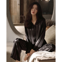 S F Elizaba high and with a different tune of goddess Van children ~ ice silk pyjamas womens spring and autumn long sleeves high and sensation