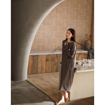 Sleep Zero Bondage ~ Forever Drip God SF Elizaba Pure Cotton Sleeping Dress Woman Spring Autumn Long Sleeve Fever Warm Pyjamas