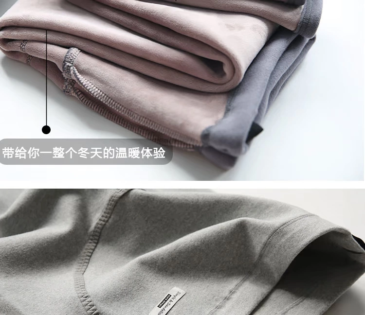 Bà bầu mặc quần mùa đông bằng vải cotton cộng với nhung dày cỡ lớn nâng bụng quần mùa thu và mùa đông ấm áp quần cotton quần legging thủy triều