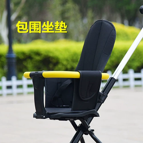 Дополнительное сиденье для выхода на улицу, трехколесная универсальная тележка, зонтик, корзина, подушка