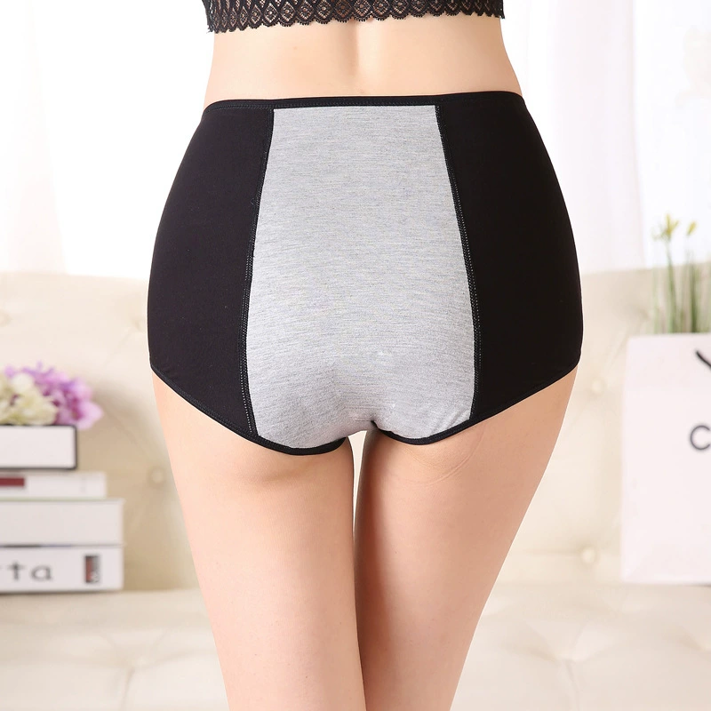3 quý cô của quần sinh lý có thể mặc quần dài 220 pounds eo lớn kích thước cực lớn quần bằng sợi tre kinh nguyệt không thấm nước
