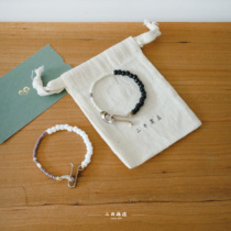 Erjing Store丨Purely handmade customized coin-modified hook clasp glass bead bracelet