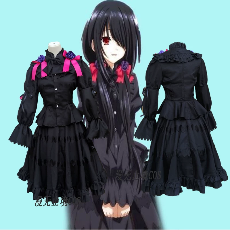 Двумерная аниме-одежда COS одежда Date Date Date A Live