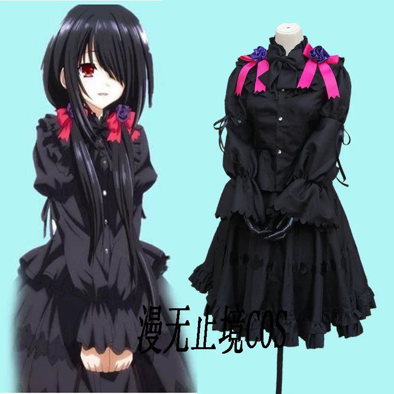 Двумерная аниме-одежда COS одежда Date Date Date A Live