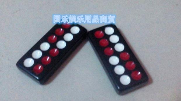 Ngoài thương hiệu Melamine Black Bamboo Silk Silk Gow Large Medium Medium Small Dominoes Tianji Brand Small Mahjong - Các lớp học Mạt chược / Cờ vua / giáo dục mua bộ bài mạt chược