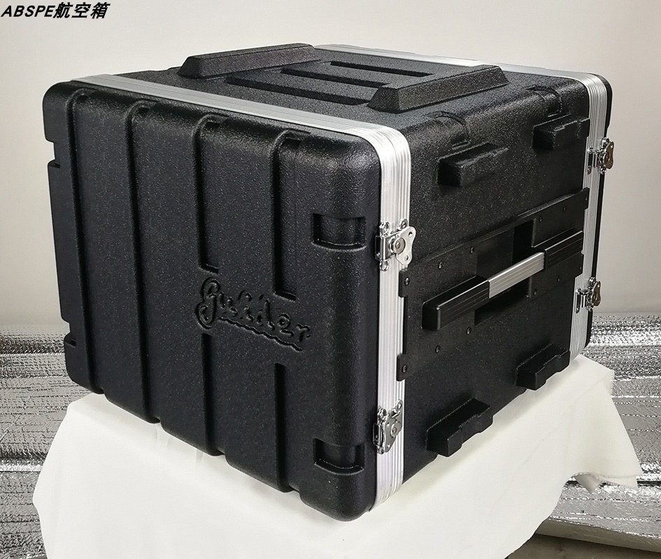 8U ABS plastic main chassis power amplifier peripheral cabinet microphone air box engineering fixed installation rack cabinet