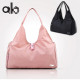 Alo sports yoga bag solid color wet and dry separation wear-resistant waterproof large capacity single shoulder crossbody yoga storage bag
