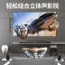 Sansui / Cảnh 91K TV Âm thanh Echo Wall Living Room Home Surround 5.1 Home Theater Audio Set Wireless Bluetooth Wall Mount Phía sau không dây 3D Surround Projector TV Loa - TV