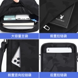 Playboy, мужская сумка на одно плечо, вместительная и большая сумка через плечо