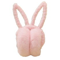 Winter childrens cute rabbit ears earmuffs outdoor cold-proof and warm plush thickened earmuffs student earmuffs earmuffs