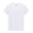 White (short sleeved) 100% pure cotton