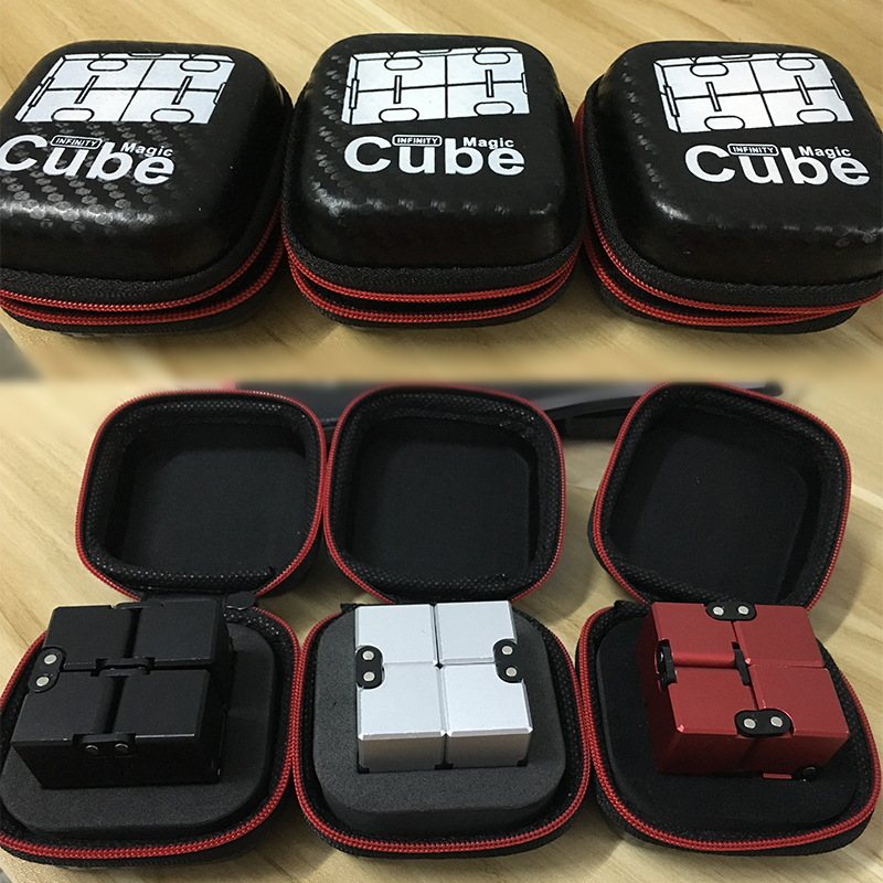 Infinite Rubiks Cube Decompression Artifact Decompression Box Scorpion Class nhàm chán hợp kim không dây đồ chơi ngón tay - Đồ chơi IQ đồ chơi thông minh - bộ puzzlia xếp hình ip chữ nhật