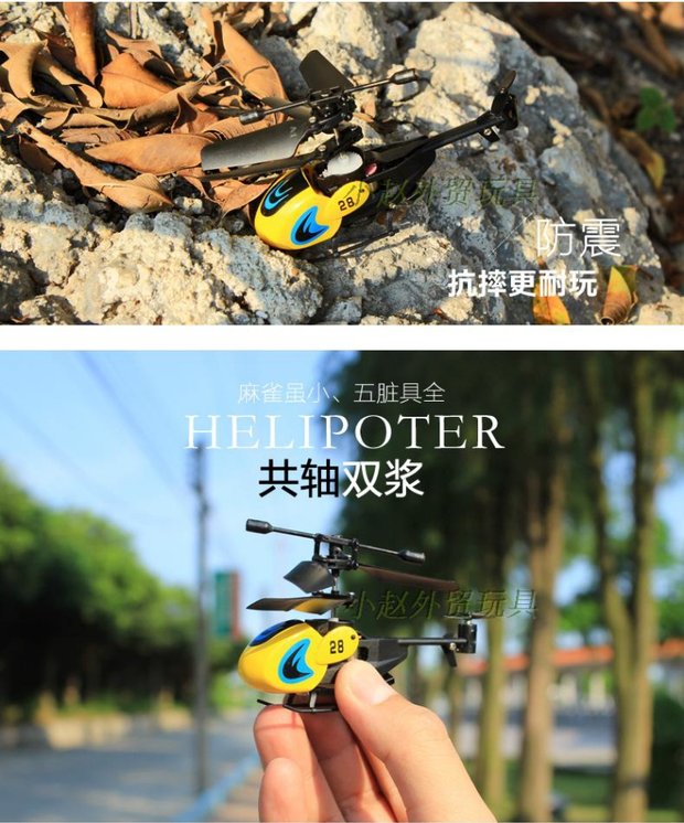 Máy bay điều khiển từ xa mini kháng máy bay trực thăng mô hình máy bay không người lái mini oto điều khiển từ xa