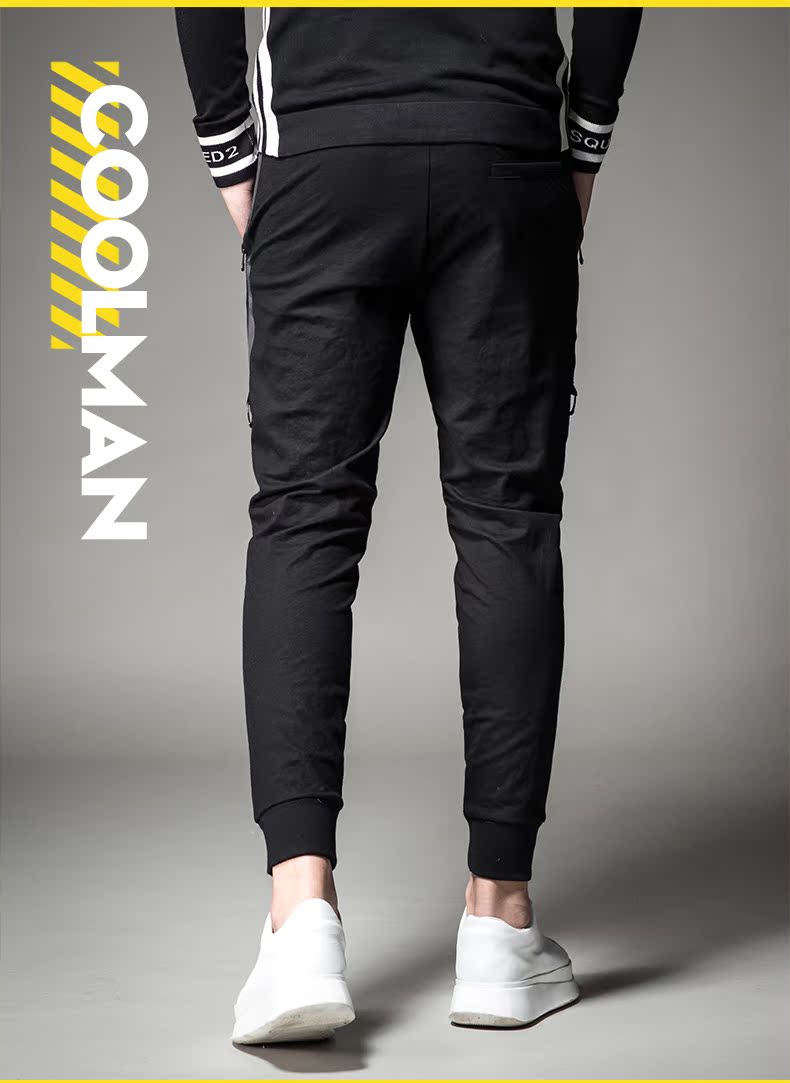 SXF Saint Xifan quần âu nam Quần bó chân nam mùa thu và mùa đông quần thể thao mới quần harem nam triều quần jean nam hàng hiệu