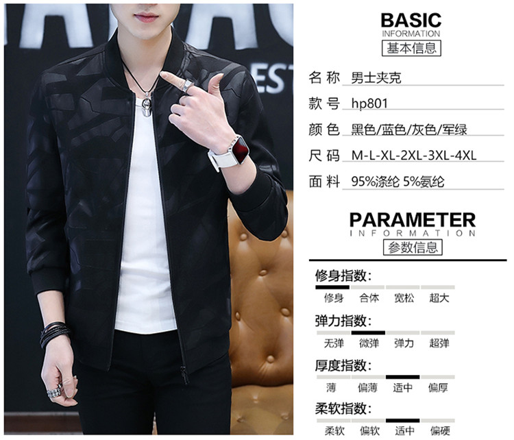 Mùa xuân và mùa thu 2018 Playboy áo khoác dày nam cộng với áo nhung trẻ trung giản dị bên ngoài mặc phiên bản Hàn Quốc áo jacket