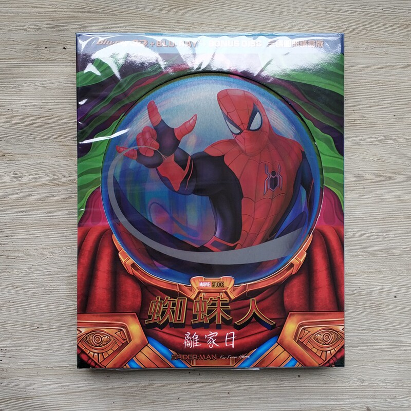 Order) 3D 2D Movie Blu-ray BD Spider-Man Home Day Spider-Man: Battle of a Thousand Miles Iron Box