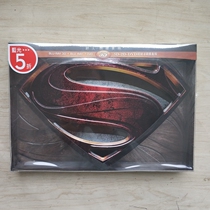  New Traditional Chinese Movie 3D 2D Movie Blu-ray disc BD Superman:Iron Hero Body of Steel 4 disc iron Box