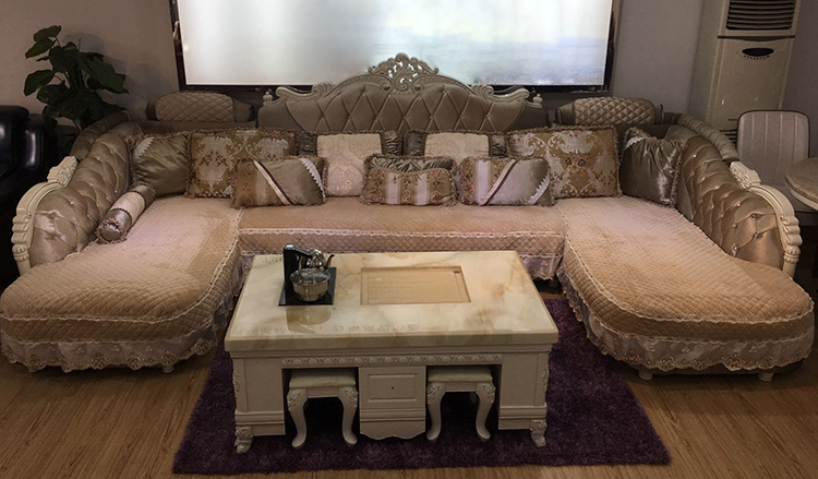 Busha châu Âu pad tấm vải liệm bao gồm tất cả U-Jane OBrien Arts ghế sofa sang trọng cushion cover nắp bảo vệ skid vận chuyển - Bảo vệ bụi bọc remote tivi