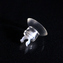 Finer suction cup grazing fan 6MM card line buckle grass cylinder carbon dioxide CO2 in and out tube thermometer suction cup