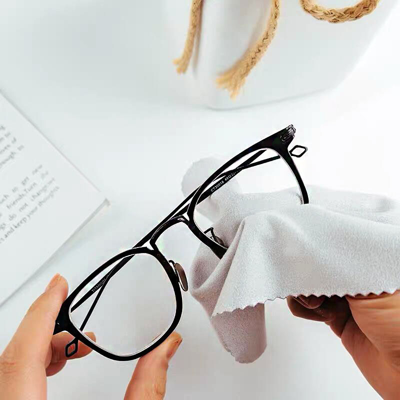 Tsinghua University Material Hui anti-fog glasses wipe cloth portable anti-fog repeated use of high-grade suede cleaning special