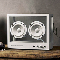 Transparent Speaker wireless Bluetooth Speaker Transparent desktop fever hifi high sound quality audio