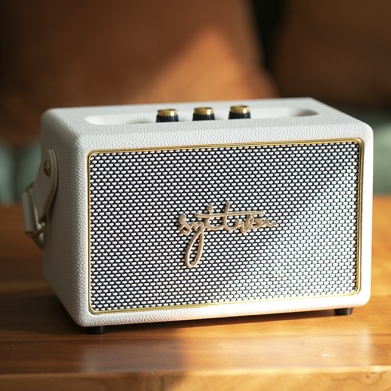 Syitren Sytarin Wireless Bluetooth Speaker Portable Retro Fever HIFI No Distortion Desktop High Sound Quality Sound