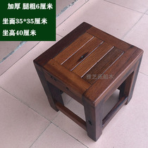 Old boat wood stools solid wood changing shoes for home flush logs small short stool minimols casual sitting with square tea stool