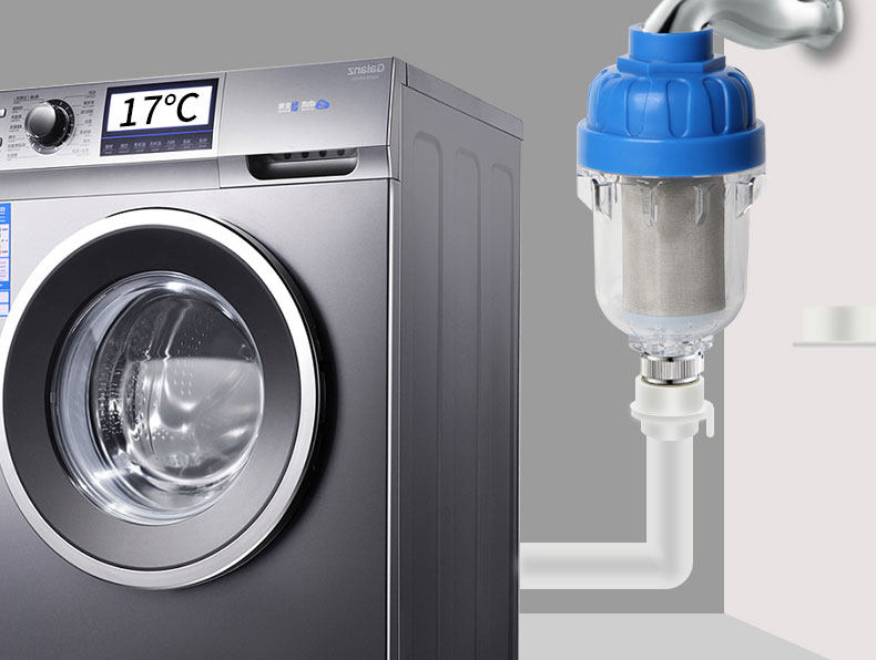 Фильтр для воды 洗衣机热水器花洒前置过滤器家用净水过滤器去垢过滤不锈钢免换芯