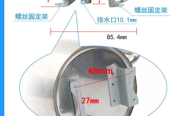 Фильтр для воды 净水机加热罐1升/750毫升冷热饮水机加热内胆不锈钢侧进水制热罐