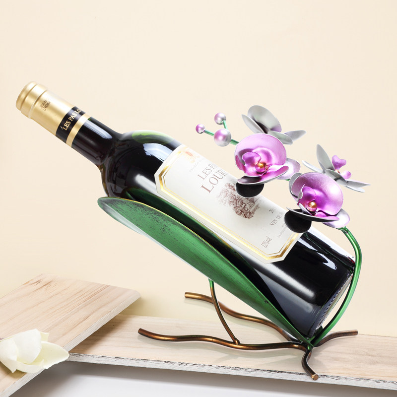 Red Wine Rack Swing Piece Eurostyle Creative Modern Minimalist Personality Wine Bottle Rack Wine Cabinet Decorations Hem