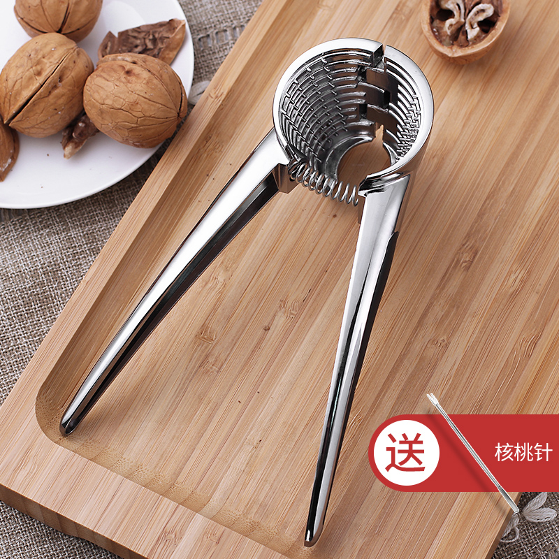 Kangzhirun funnel-shaped size walnut clip stainless steel nut pecan clip pliers whole grain peeler