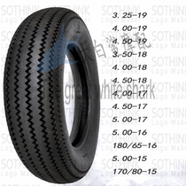 Motorcycle serrated tyres 3 50 4 00 4 50 5 00 00 15 -16-17-18-19 Retro modified tyres