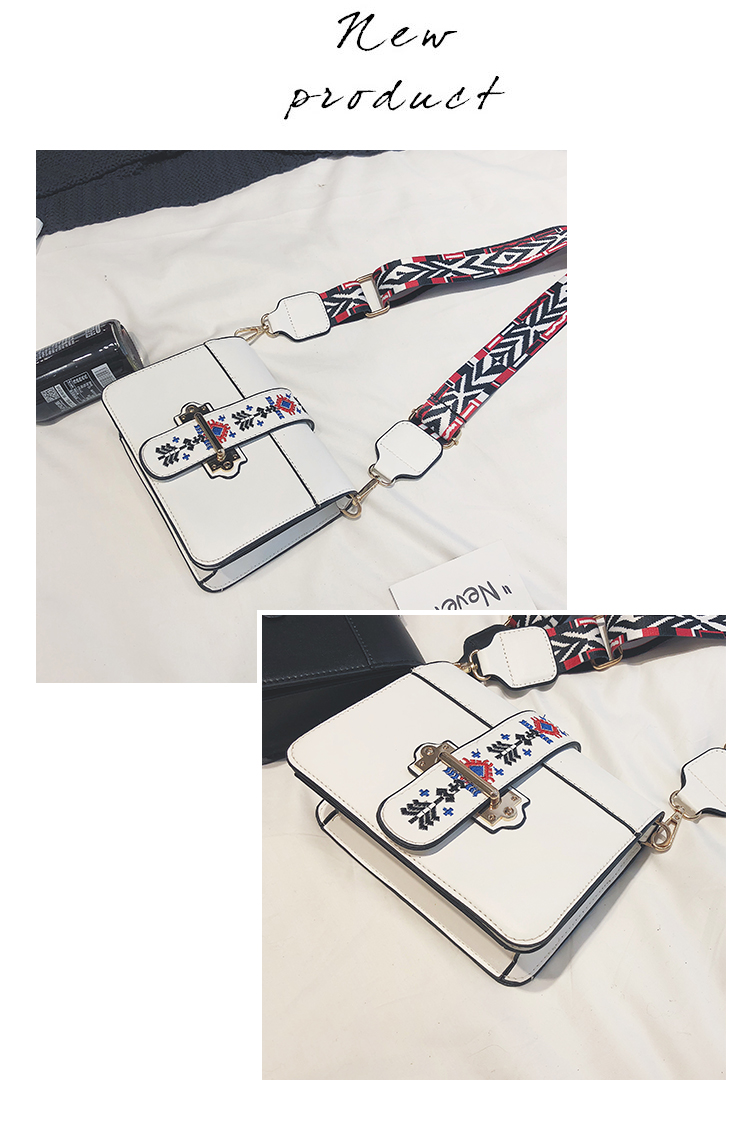 Fairy bag 2021 new Korean versatile messenger bag autumn winter wide shoulder strap new one shoulder chain bag