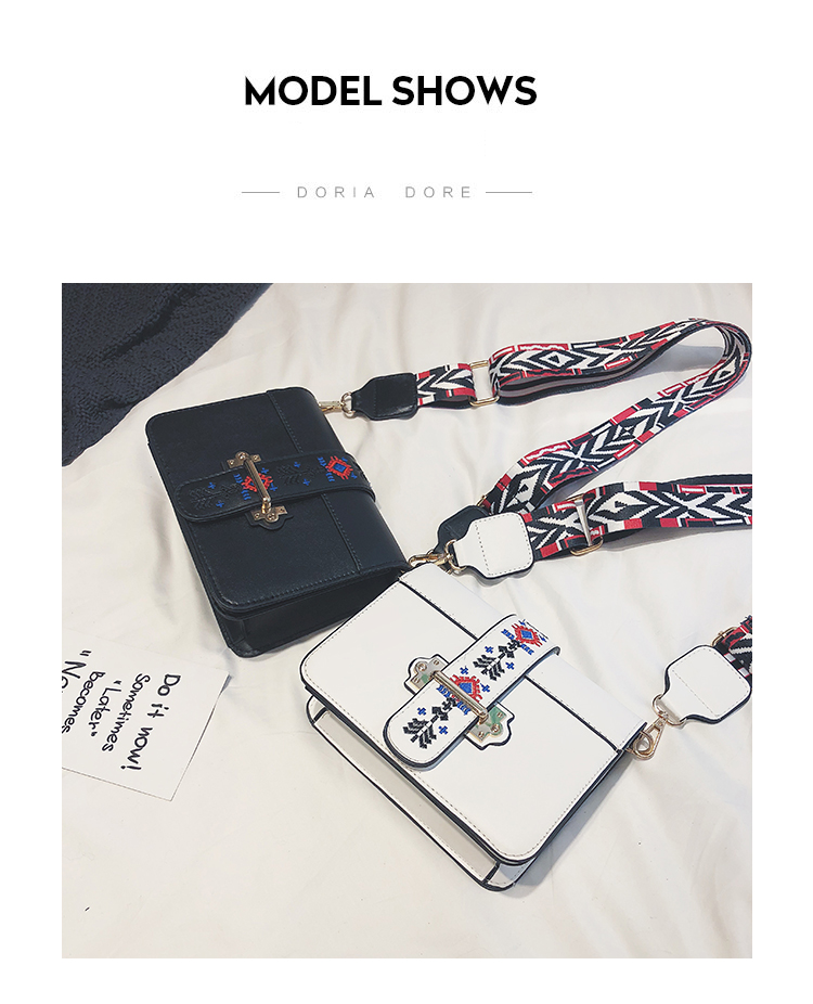Fairy bag 2021 new Korean versatile messenger bag autumn winter wide shoulder strap new one shoulder chain bag